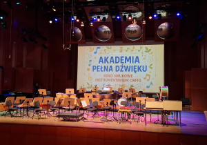 Sala koncertowa Akademii Muzycznej w Łodzi.