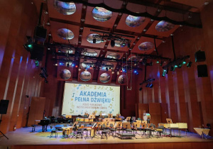 Sala koncertowa Akademii Muzycznej w Łodzi.