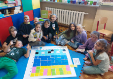 Laboratoria przyszłości - klasa 4 zajęcia informatyki.