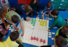 Laboratoria przyszłości - klasa 4 zajęcia informatyki.