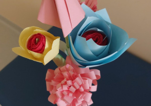 Wiosenne origami 3D