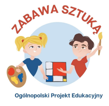 Logo projektu Zabawa sztuką.