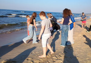 Plaża w Kątach Rybackich.