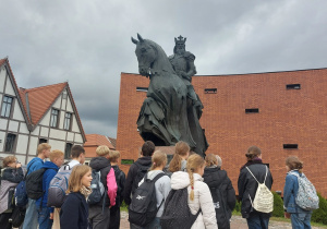 Pomnik Kazimierza Wielkiego w Bydgoszczy.