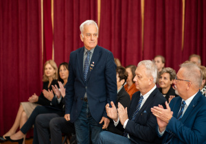 Piotr Korwin-Kochanowski - inicjator wyboru papieża Polaka na patrona.