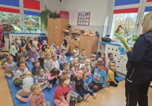 Spotkanie z przedstawicielami policji, pogadanka