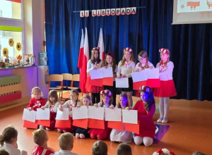 Poranek Patriotyczny w klasach 1-3