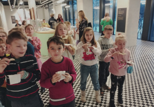 Degustacja produktów Wedla.