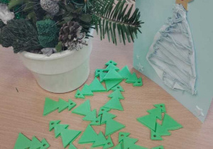 Dekoracje świąteczne wykonane na drukarce 3D.