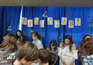 Wróżby organizowane przez uczniów.