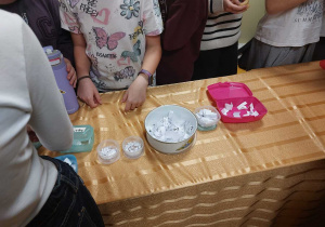 Wróżby organizowane przez uczniów.