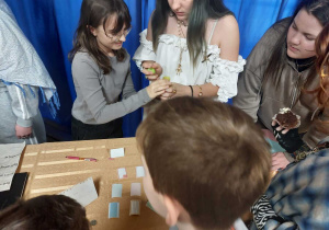 Wróżby organizowane przez uczniów klasy 6.