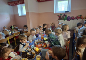 Wigilijne spotkanie.