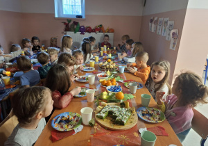 Wigilijne spotkanie.