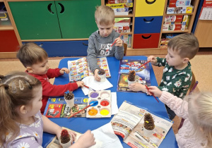 "W przedszkolu przed świętami".