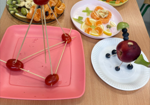 Prace wykonane przez uczniów.