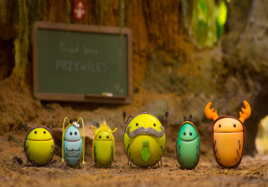 Kadr z filmu Żuczki.