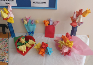 Kwiaty origami