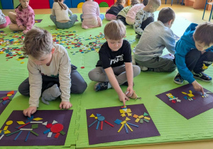 Mozaika geometryczna.