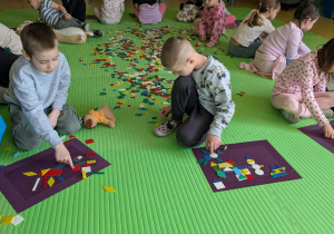 Mozaika geometryczna.