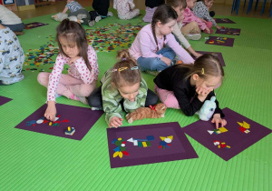 Mozaika geometryczna.