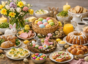Wielkanocne śniadanie