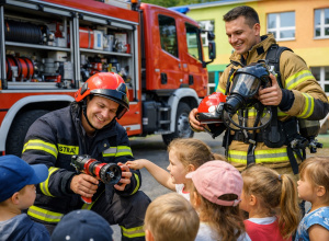 Straż Pożarna w przedszkolu