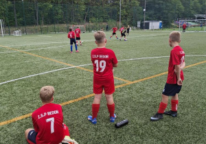 Uczniowie na turnieju "Z Orlika na stadion"