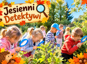 Jesienni detektywi – odkrywamy tajemnice przyrody z lupą!
