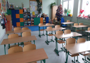 Jedna z pracowni, w której odbywają się zajęcia edukacji wczesnoszkolnej.