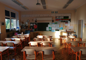 Druga sala lekcyjna dla edukacji wczesnoszkolnej.